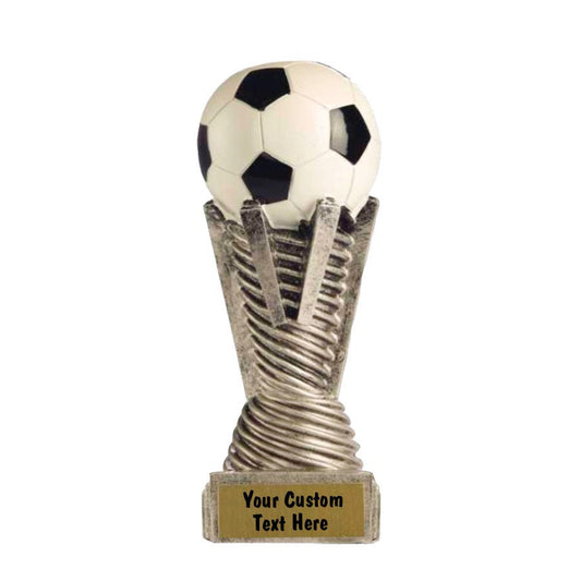 Custom 7" Soccer Worldwind Trophy - Personalized Soccer Award - Custom Soccer Trophy - Soccer Gift -Perfect For Any Soccer Coach, Mom or Fan