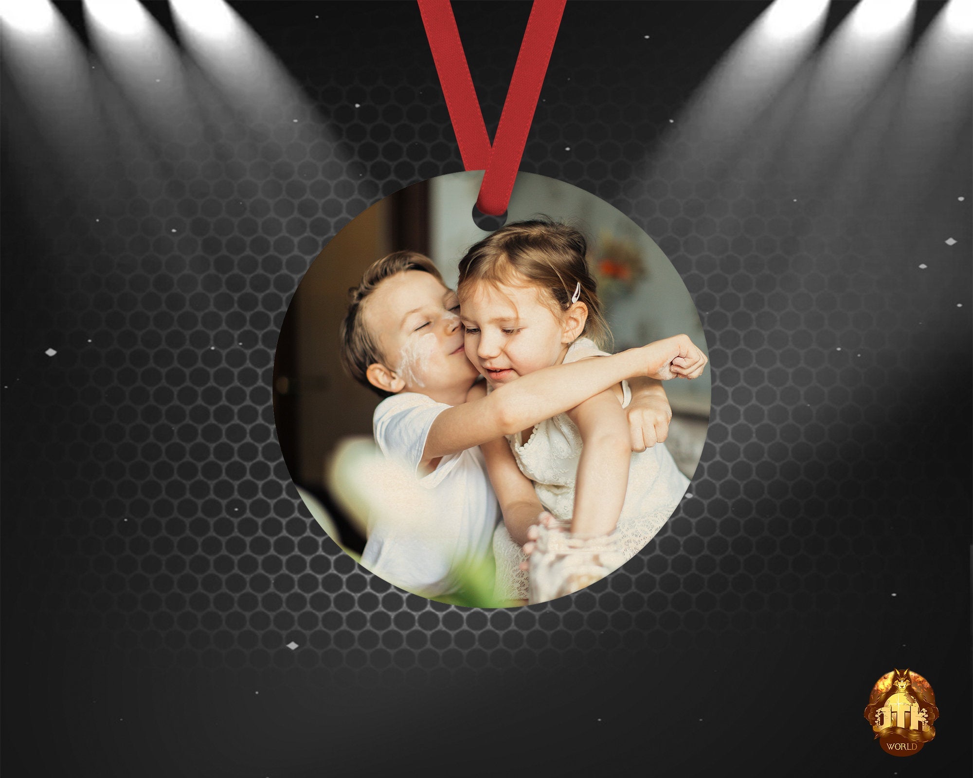 Personalized Happy Mothers Day Wood Ornament - Custom Wood Mothers Day Ornament - Mothers Day 2021 Photo Keepsake -Add Your Own Photo & Text