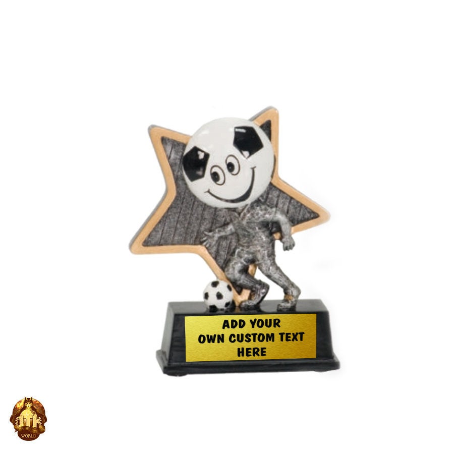 Custom 5" Soccer Player Trophy - Personalized Soccer Award - Custom Soccer Award - Custom Soccer Gift - Perfect For Any Soccer Fan or Coach