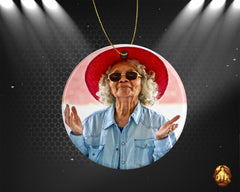 Personalized Forever In Our Hearts Mothers Day Ceramic Ornament - Custom Memorial Ornament - Loss Of Mom Keepsake -Add Your Own Photo & Text