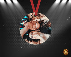 Personalized Happy Mothers Day Wood Ornament - Custom Wood Mothers Day Ornament - Mothers Day 2021 Photo Keepsake -Add Your Own Photo & Text