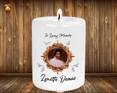 Personalized In Loving Memory Candle