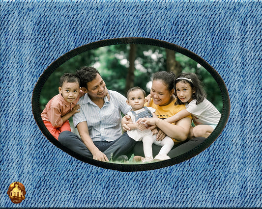 Custom Printed 3" x 2" Oval Patches