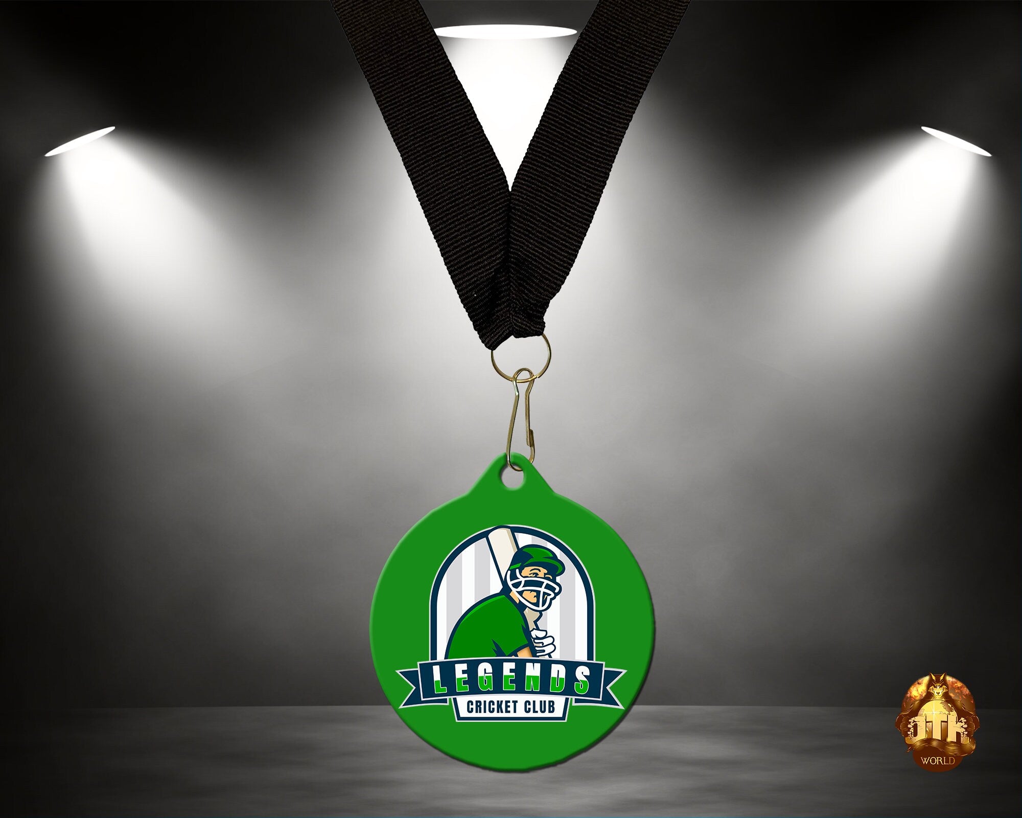 Custom 2.75" Full Color Medals - Custom Event Medals, Custom Gold Medals - Includes Neck Ribbon -No Minimum -Add Your Own Photo, Logo & Text