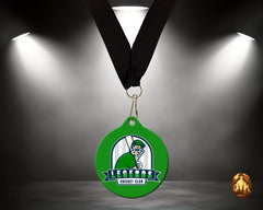 Custom 2.75" Full Color Medals - Custom Event Medals, Custom Gold Medals - Includes Neck Ribbon -No Minimum -Add Your Own Photo, Logo & Text