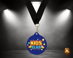 Custom 2.75" Full Color Medals - Custom Event Medals, Custom Gold Medals - Includes Neck Ribbon -No Minimum -Add Your Own Photo, Logo & Text