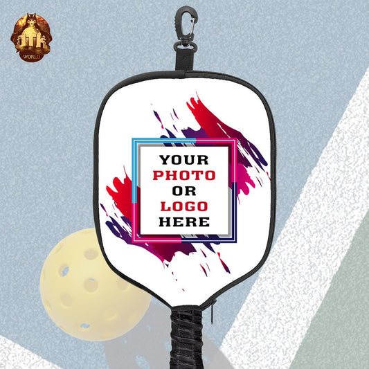 Personalized Pickleball Paddle Cover by Onthekorner