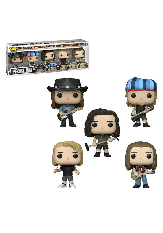 Funko Pop! Rocks: PEARL JAM - 5 Pack Set