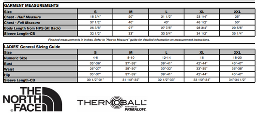 Onthekorner x The North Face® Black Thermoball Trekker Ladies Vest