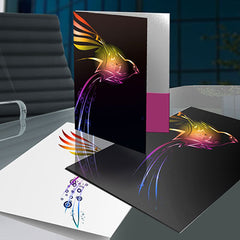 Presentation Folders - 14pt - Natural AQ