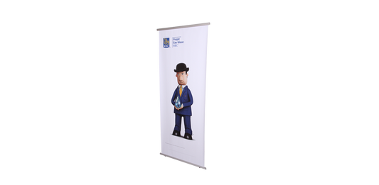 Non Retractable Banners - L Shape