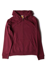 Maroon Full-Zip Premium Unisex Hoody