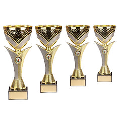 Elgant Gold & White Metal Cup