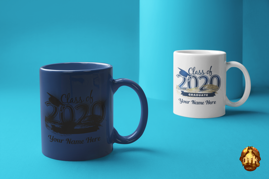 Class of 2020 Graduation Blue Magic Mug🎓