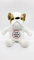 Personalized Plush Bull Dog 🐶
