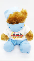 You're My Favorite Frontline Worker Plush Teddy Bear 🩺🐻