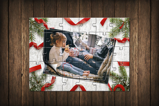 30-Piece Holiday Photo Puzzle 1