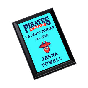 Plaque w/Black Edge (5x7") - otkworld