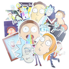 Rick And Morty Waterproof Sticker Pack - 35pcs