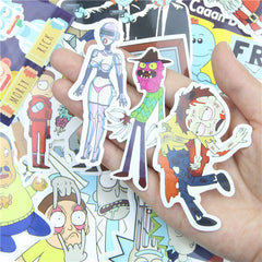 Rick And Morty Waterproof Sticker Pack - 35pcs