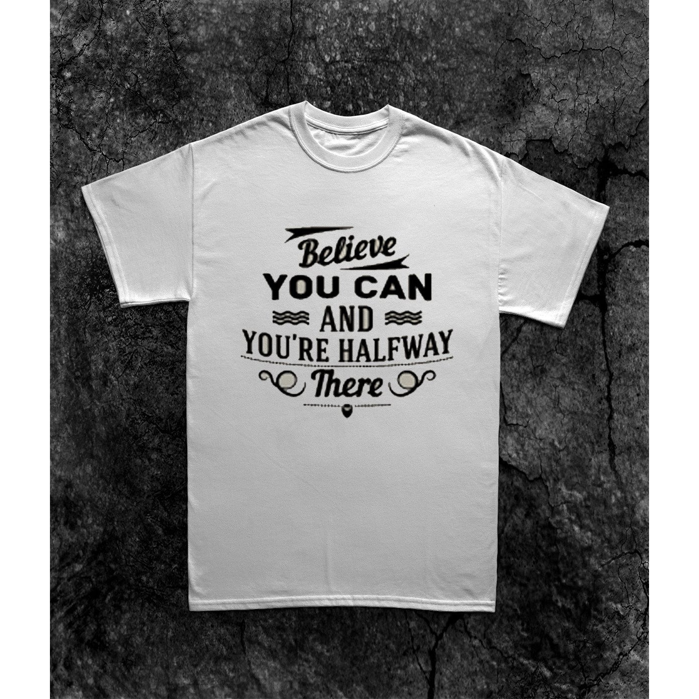 t-shirt-man-sized believe