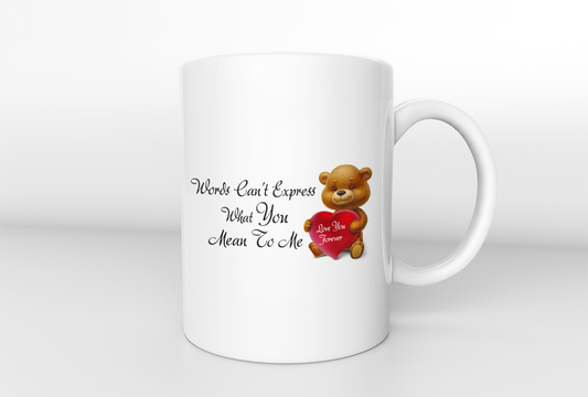 Words Can't Express Mug