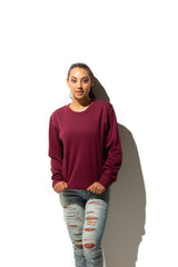 Maroon Premium Unisex Crewneck