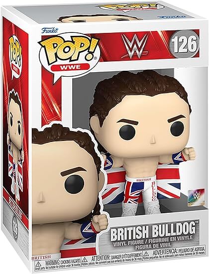 Funko POP! WWE: British Bulldog #126