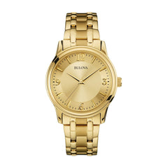 Custom Bulova Men's Classic Gold Watch