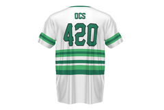 OCS Sublimated Crew Neck Baseball Jersey