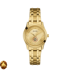 Custom Bulova Women's Classic Gold Watch