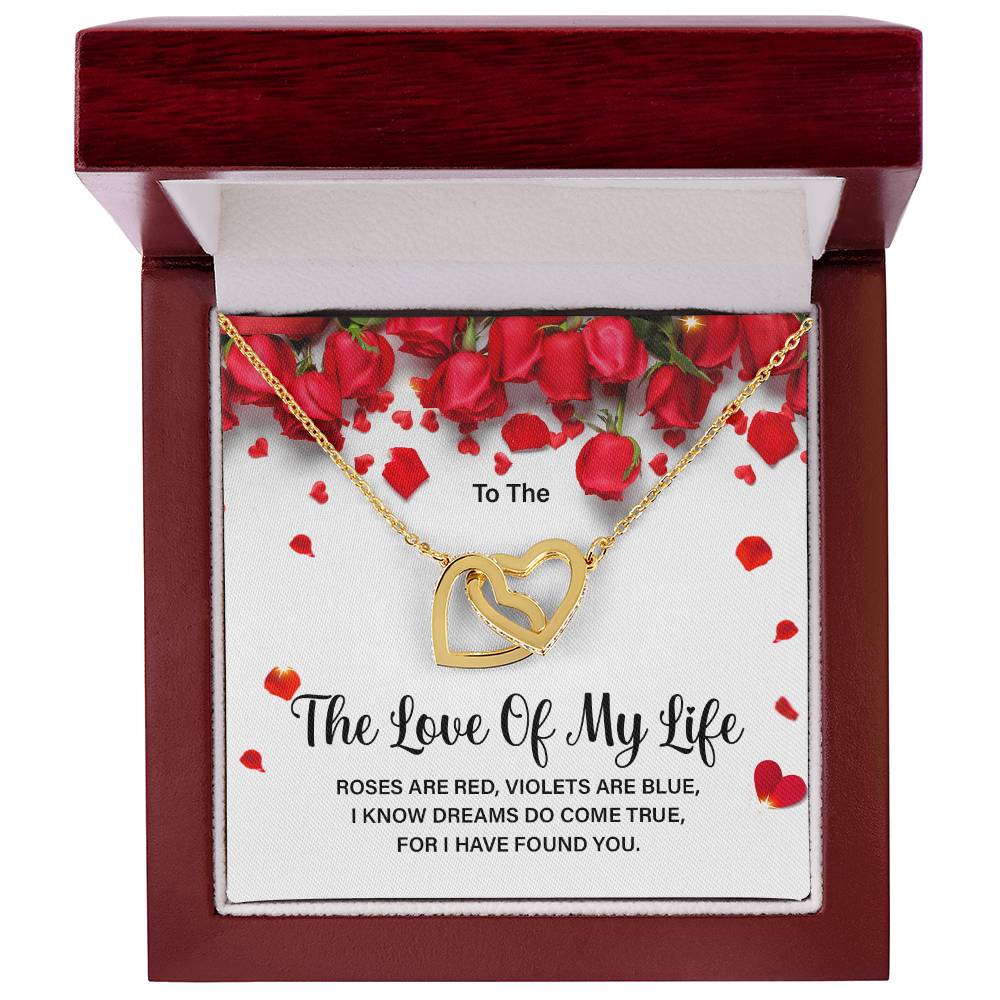 LoveRealized Interlocking Hearts Necklace