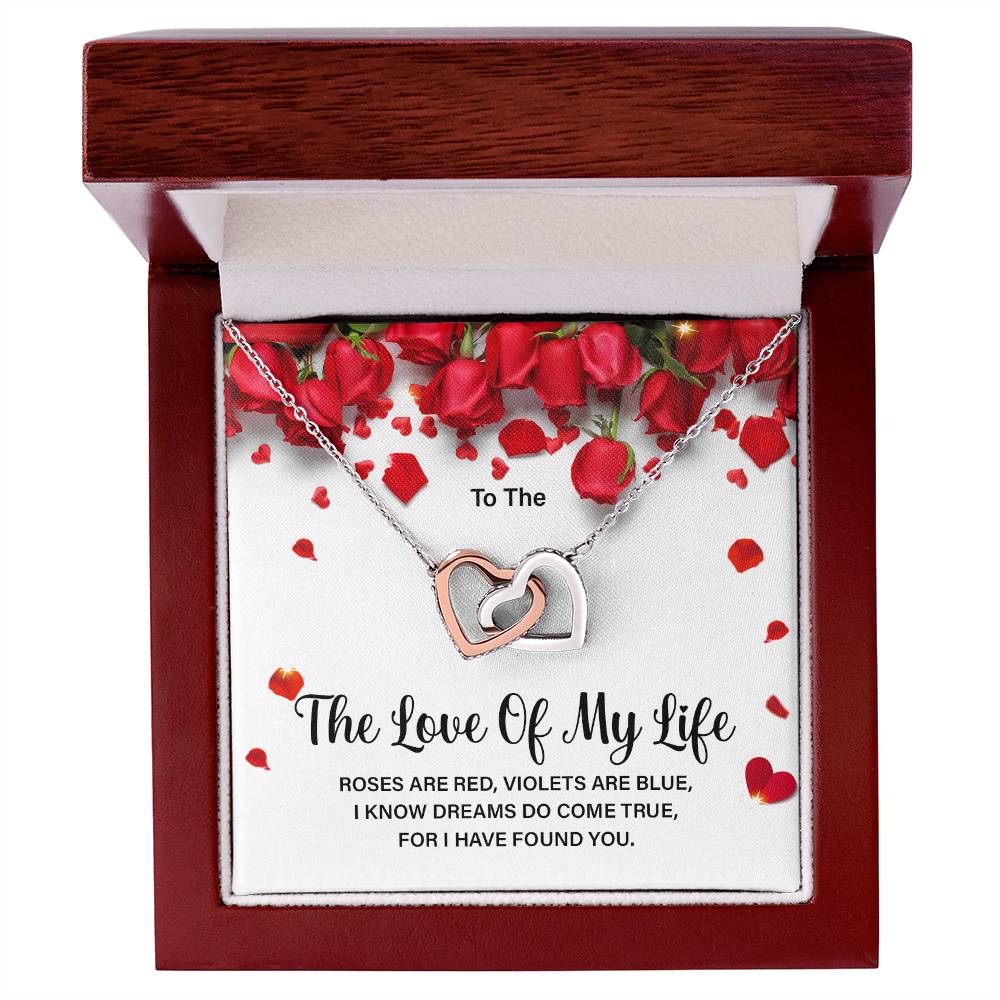 LoveRealized Interlocking Hearts Necklace