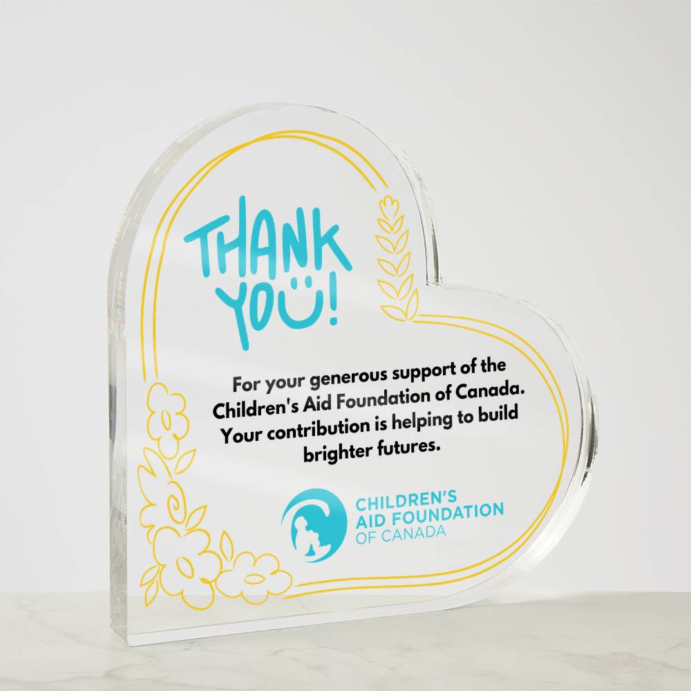 Hearts of Support Plaque