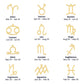 Zodiac Sign Necklace
