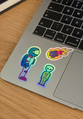 Holographic stickers