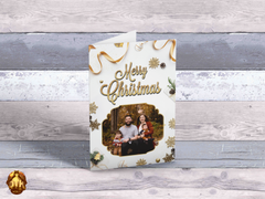 Custom Christmas Card + Writable Inside