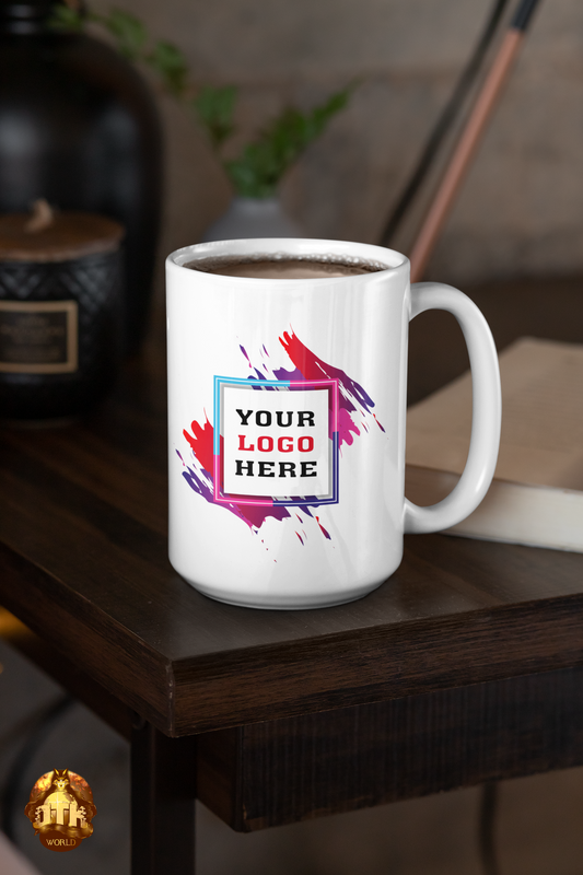 15oz Custom Logo Mug