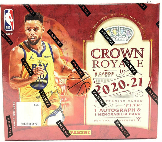 2020-21 PANINI Crown Royale Basketball Hobby Box