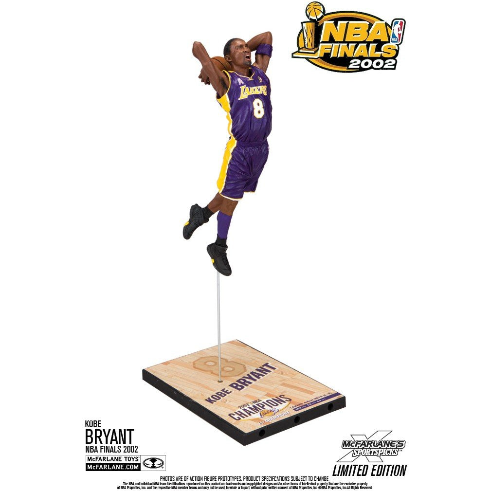 Limited Edition NBA Finals 2002 Kobe Bryant figure - otkworld