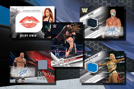 2017 TOPPS - WWE Then, Now, Forever - Blaster Box