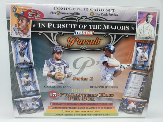 2010 TriStar In Pursuit Of the Majors Series 2 Baseball Hobby Box