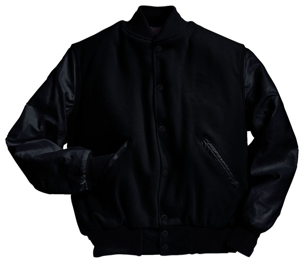 Black Premium Varsity Jacket