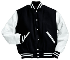 Black & White Premium Varsity Jacket