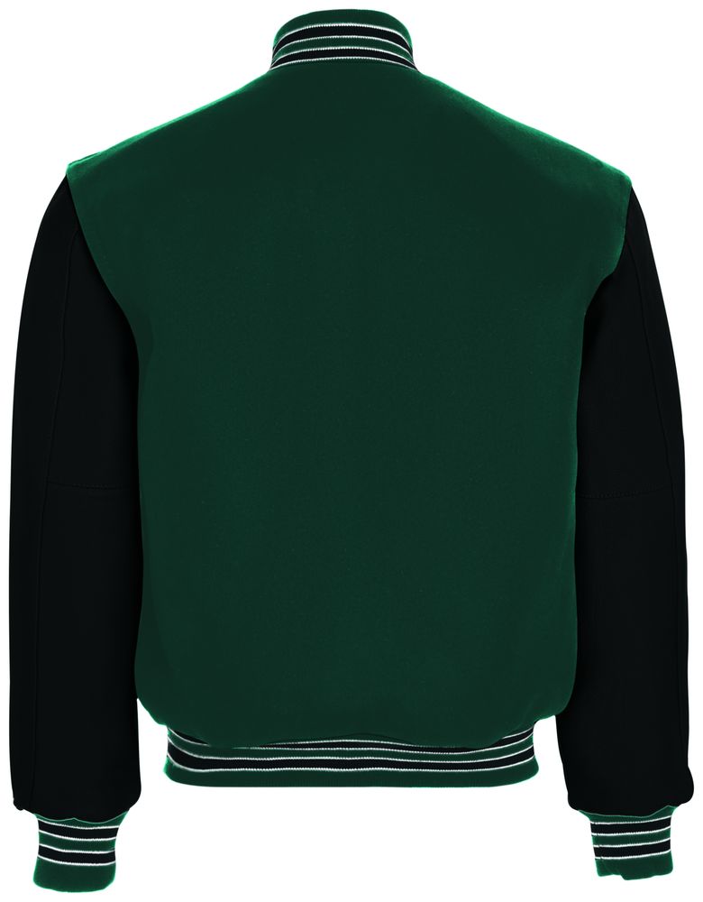 Myrtle, Black & White Premium Varsity Jacket