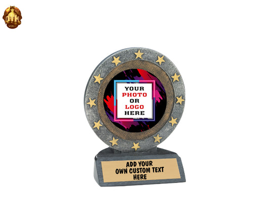 Custom 4.5" All-Star Photo Trophy