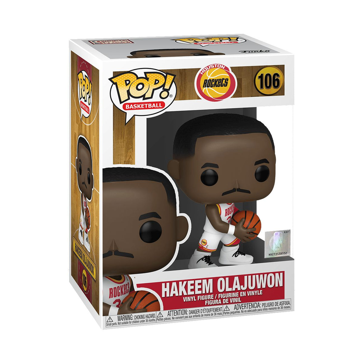 Funko Pop! NBA: NBA Legends - Hakeem Olajuwon - Houston Rockets
