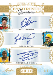 2021 Leaf Superlative Collection Hockey - Hobby Box