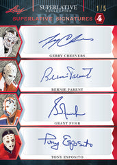 2021 Leaf Superlative Collection Hockey - Hobby Box