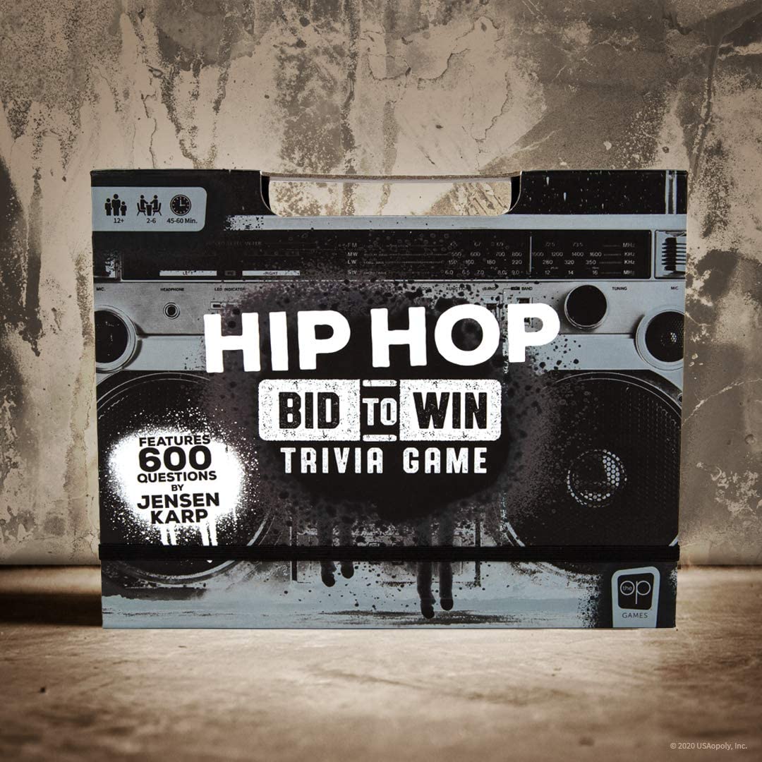 Hip Hop Bid to Win Trivia Game - Board Game